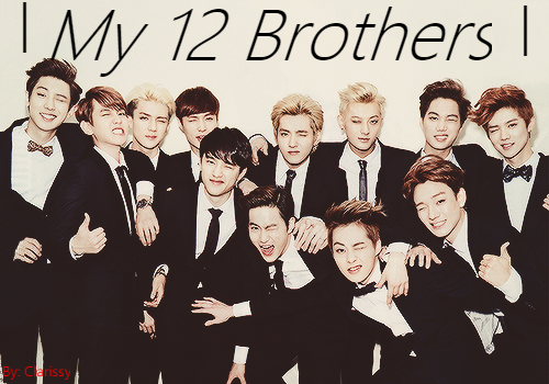 Fanfic / Fanfiction My 12 Brothers - Imagine EXO