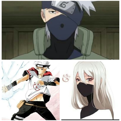 NARUTO E KAKASHI!!!PAI E FILHO