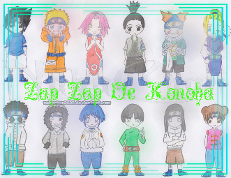 Fanfic / Fanfiction Zap zap de konoha