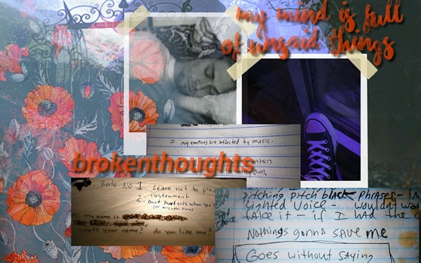 Fanfic / Fanfiction .brokenthoughts