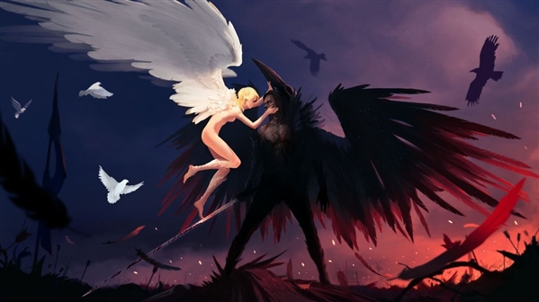 História Um anjo das trevas - O começo da nova era dos demônios e dos anjos  - História escrita por Nyun_Kawaii - Spirit Fanfics e Histórias