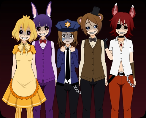 História Five nights at freddy's (vers.ANIME) - História escrita por  Nick_Cla - Spirit Fanfics e Histórias