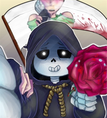 Fanfic / Fanfiction I don't like to see you crying(Reaper sans x reader)