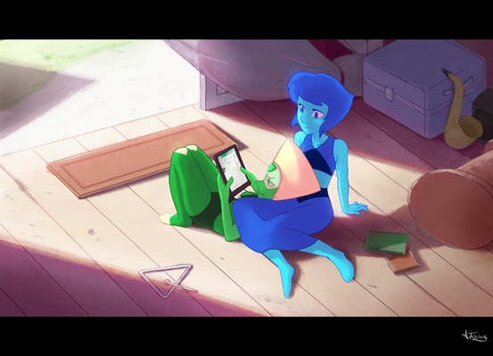 Fanfic / Fanfiction Lapidot-Home...(Two shots)