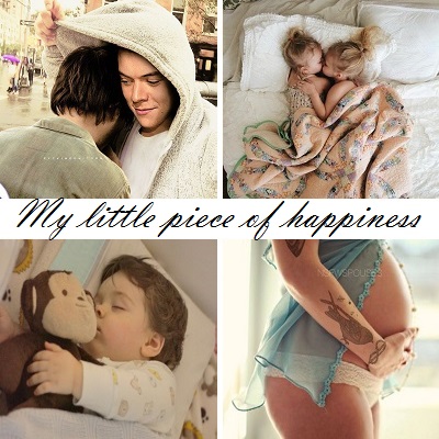 Fanfic / Fanfiction • My Little Piece Of Happiness • // mpregLouis