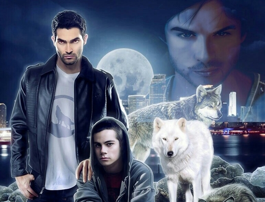 Fanfic / Fanfiction Between wolves and vampires