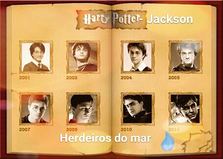 Fanfic / Fanfiction Herdeiros do mar: Harry Potter- Jackson