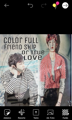 Fanfic / Fanfiction Color Full Friend Ship Or True Love?(Imagine Chanyeol)