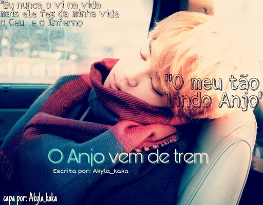 Fanfic / Fanfiction O Anjo vem de trem- Imagine Park Jimin