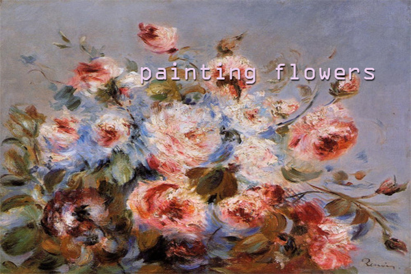 Fanfic / Fanfiction Painting Flowers