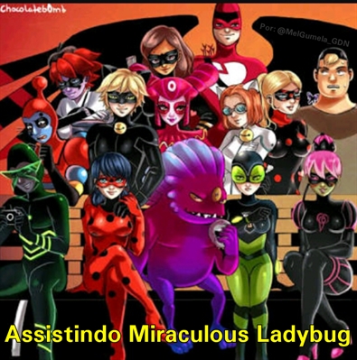 História Assistindo Miraculous ladybug ( Reescrita) - Sr. Pombo ( Monsieur  Pigeon) - História escrita por LaraHeartfilia2 - Spirit Fanfics e Histórias