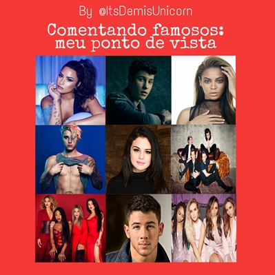 Fanfic / Fanfiction Comentando Famosos: No Meu Ponto De Vista