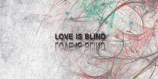 Fanfic / Fanfiction Love is blind