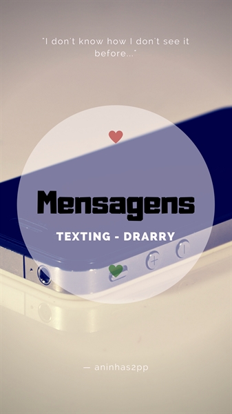 Fanfic / Fanfiction Mensagens - Texting Drarry