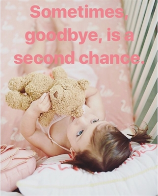 Fanfic / Fanfiction Sometimes, goodbye, is a second chance.