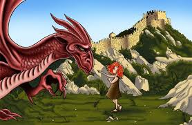 Fanfic / Fanfiction A garotinha e o dragão