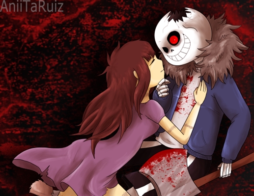 Fanfic / Fanfiction Alisa x horror sans