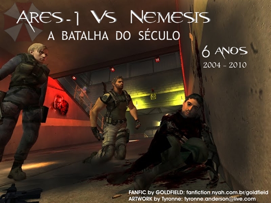 Fanfic / Fanfiction Ares-1 Vs. Nemesis: a Batalha do Século