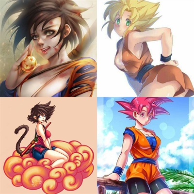 Fanfic / Fanfiction E se o Goku fosse uma garota?
