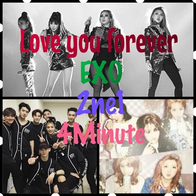 Fanfic / Fanfiction Love you forever-EXO e 4M e 2NE1