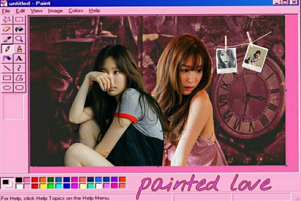 Fanfic / Fanfiction Painted Love; Taeny