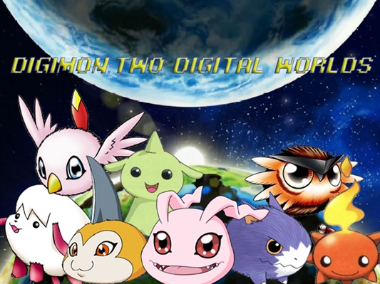 História Digimon: Two Digital Worlds - Sacrifício e União