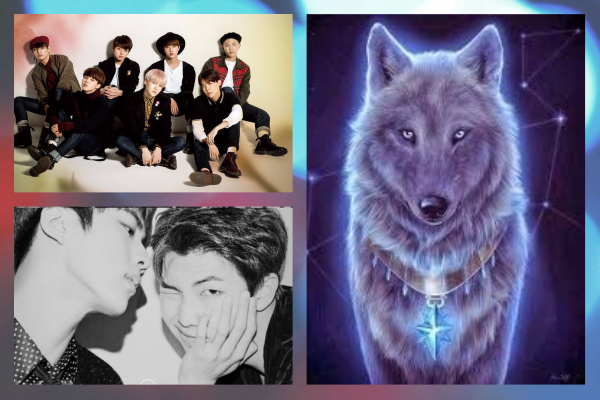 Fanfic / Fanfiction Namjin - The Wolves And Wizards Romance - YAOI