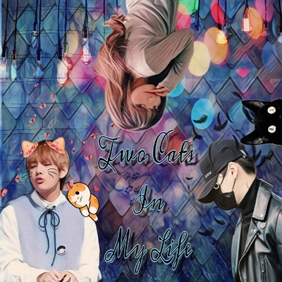 Fanfic / Fanfiction Two cats in my life. - imagine BTS ( Suga and V)