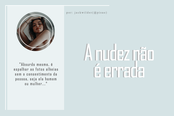 Fanfic / Fanfiction A nudez não é errada