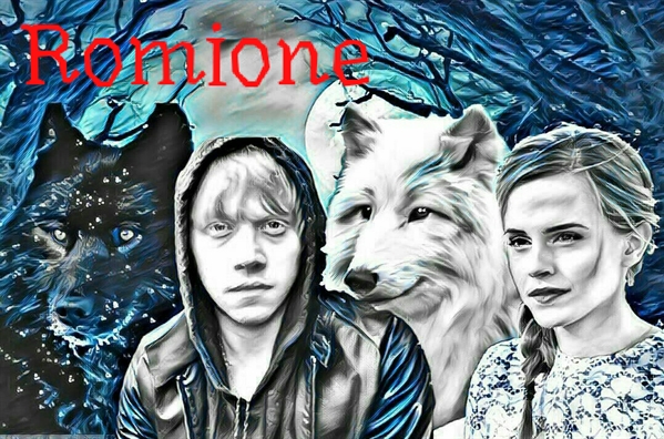 Fanfic / Fanfiction Teenage Werewolf - ROMIONE