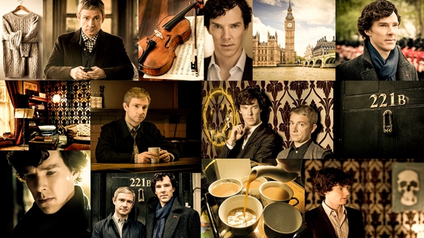 Fanfic / Fanfiction Every Day - John and Sherlock