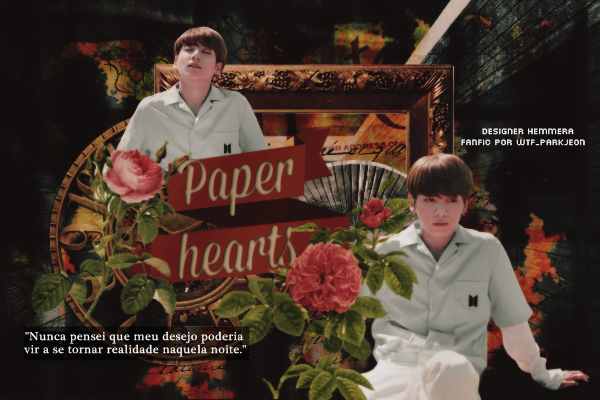 Fanfic / Fanfiction Paper Hearts (Imagine Jungkook)