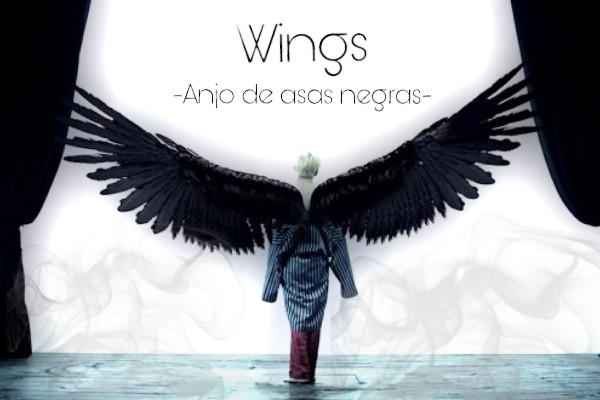 Enfim, o anjo de asas negras surge/ Finally, the black-winged