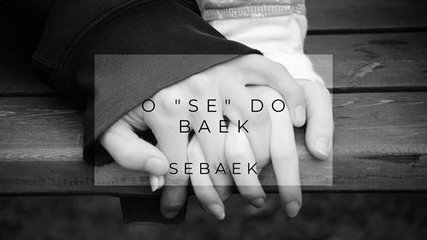 Fanfic / Fanfiction .o "se" do baek - sebaek