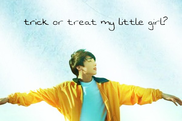 Fanfic / Fanfiction Trick or treat my little girl? (Imagine Jungkook)