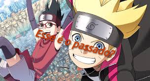 Boruto E Sadara 1 para colorir