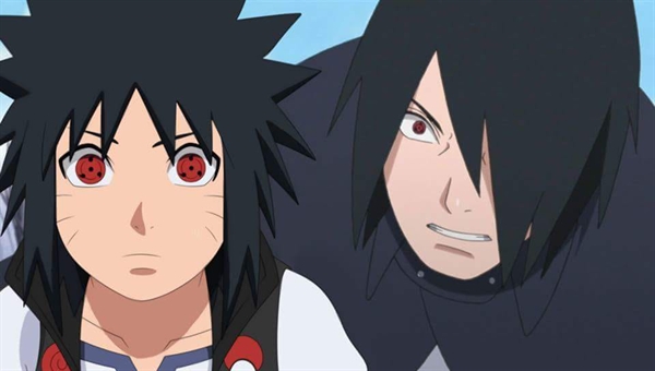 História Menma: Filho de Naruto e Sasuke. - Um aniversário não tão