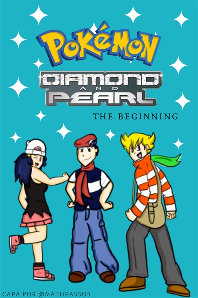Pokemons iniciais  Pokémon Diamond and Pearl