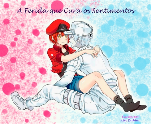 Anime Células no Trabalho Plaquetas, Bandeira Hataraku Saibou Ver