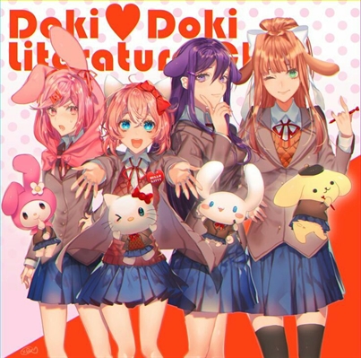 BARULHOS DE CORAÇÃO LITERATURA CLUBE (Paródia Doki Doki Literature Club) 