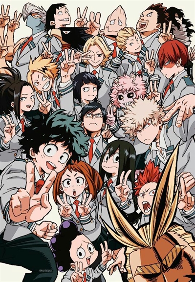 História My hero academia!Novos herois! - A chegada de son goku e seus  amigos. - História escrita por f304 - Spirit Fanfics e Histórias