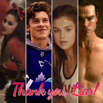 Fanfic / Fanfiction Goodbye, Liar! (Selena, Ian S., Shawn e Ariana)
