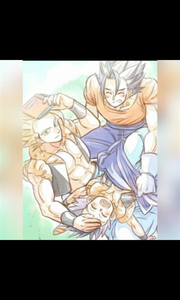 E se Gogeta nacee nascesse lugar com goku e vegito nascesse no lugar do  vegeta_fanfic parte #1