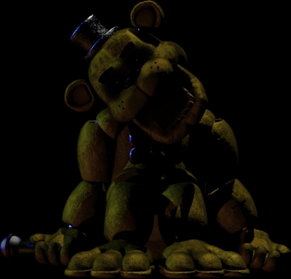 Porque Golden Freddy estava diferente nos fnaf ??