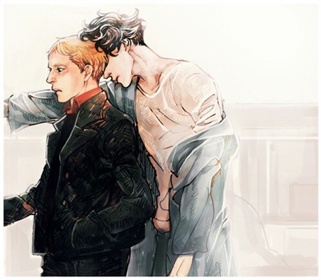 Fanfic / Fanfiction Por favor, não vá, fique... ( JohnLock)