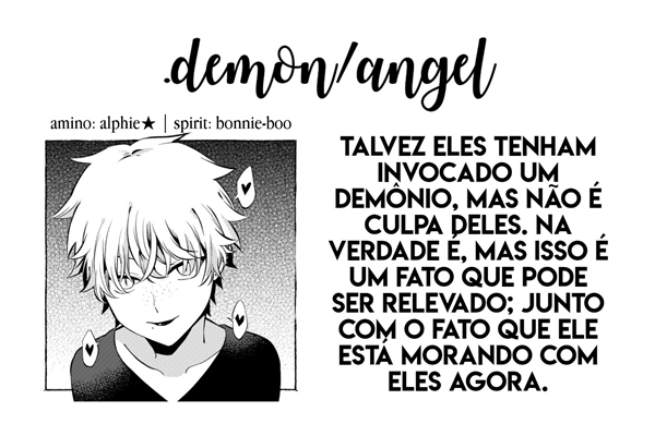 Fanfic / Fanfiction Demon, angel