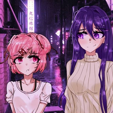 Clube de literatura doki doki! Natsuki yuri sayori personagens anime