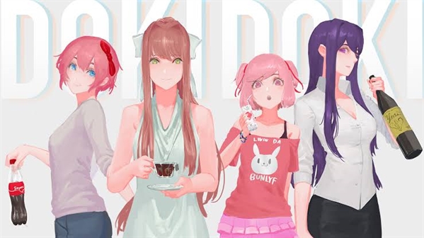 Fanfic / Fanfiction Doki doki literature club (fanfic interativa)