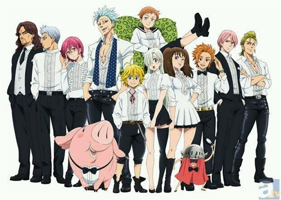 Universidade de Nanatsu  Seven deadly sins anime, Seven deadly sins, Anime