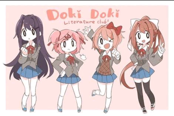 História Doki Doki: Cansei do clube de literatura! - História escrita por  maiann - Spirit Fanfics e Histórias